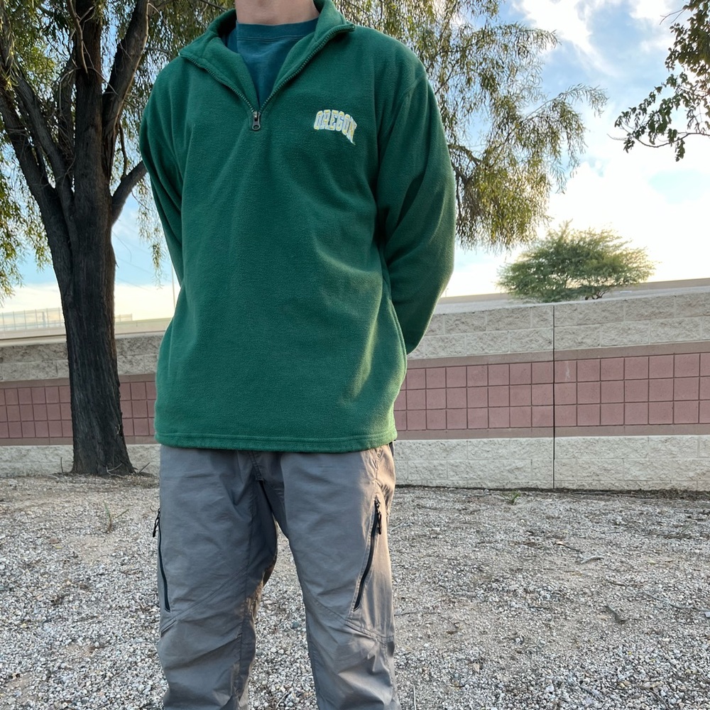 Oregon quarter zip fleece
